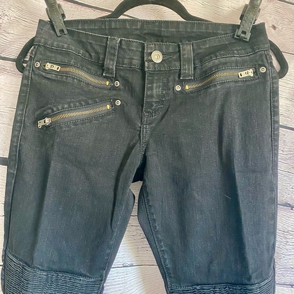 Harley-Davidson Black Denim Pants - Picture 2 of 11